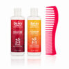 Juicy Curls Essentials Set with Clean Me, Hold Me and the Wave Comb